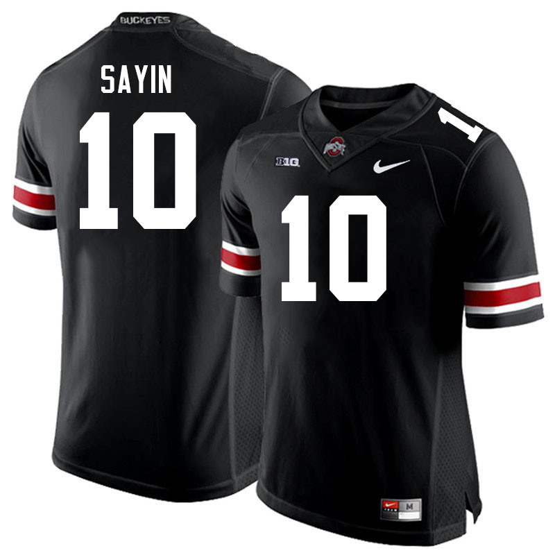 Men #10 Julian Sayin Ohio State Buckeyes College Football Jerseys Stitched-Black